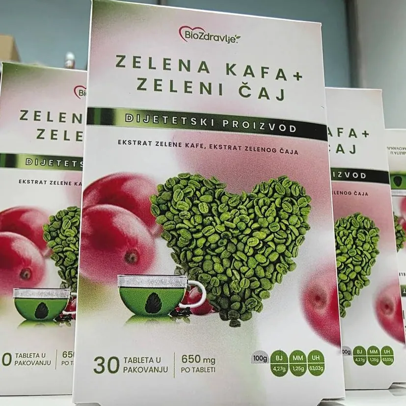 Zelena kafa + Zeleni čaj