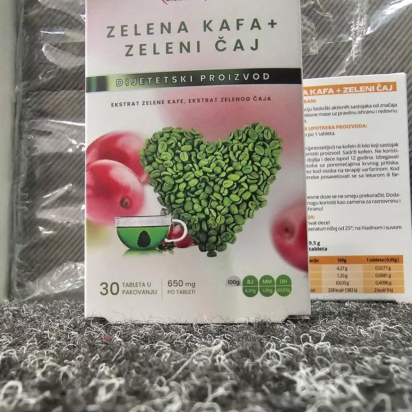 Zelena kafa + Zeleni čaj — Izgled pakovanja 2